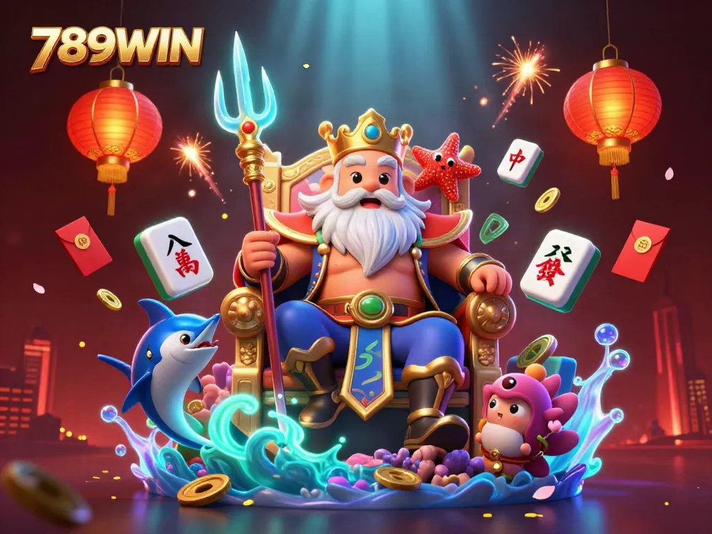 Experience winning excitement at 789WIN with vibrant gaming scenes and lively characters.