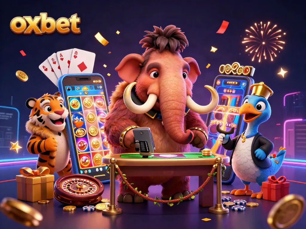 Join the excitement at Oxbet with vibrant slot games and a dazzling casino atmosphere.