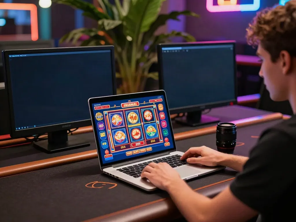 Exciting online gaming experience on net88 with colorful graphics and modern setup.