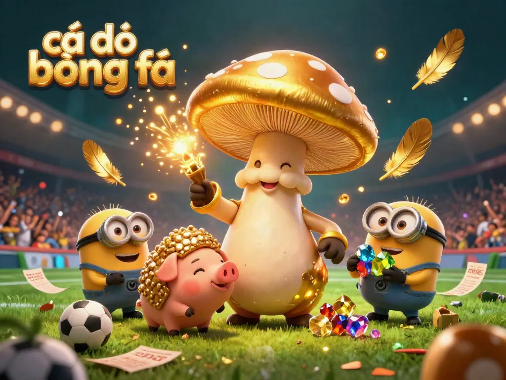 Experience the thrill of cá độ bóng đá with golden gaming wizardry and sports motifs.