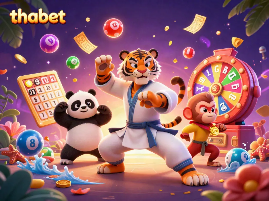 Experience thrilling gameplay at thabet with vivid characters and exciting casino elements.