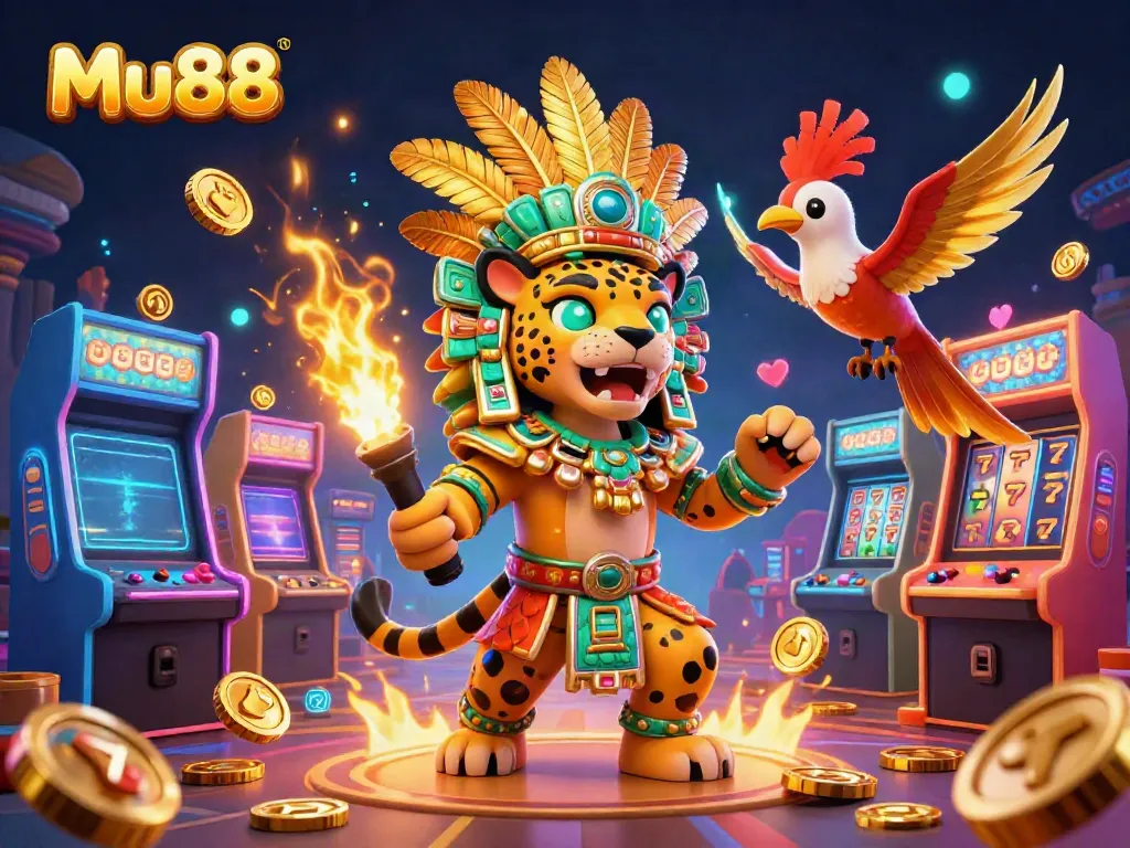 Engage with Mu88's vibrant casino experience featuring stunning characters and dynamic game elements.